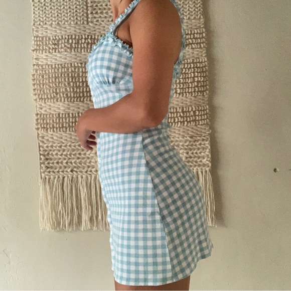 Gingham Mini Dress - Picture 3 of 4